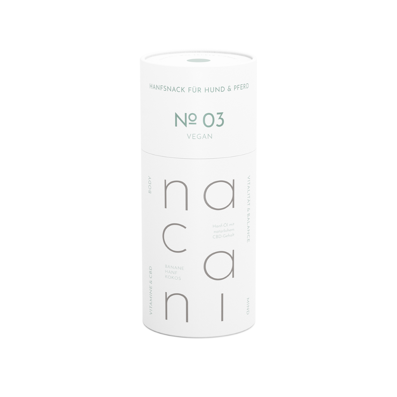 Nacani | Hanf-Leckerli vegan mit natürlichem CBD-Anteil-PetsFinest