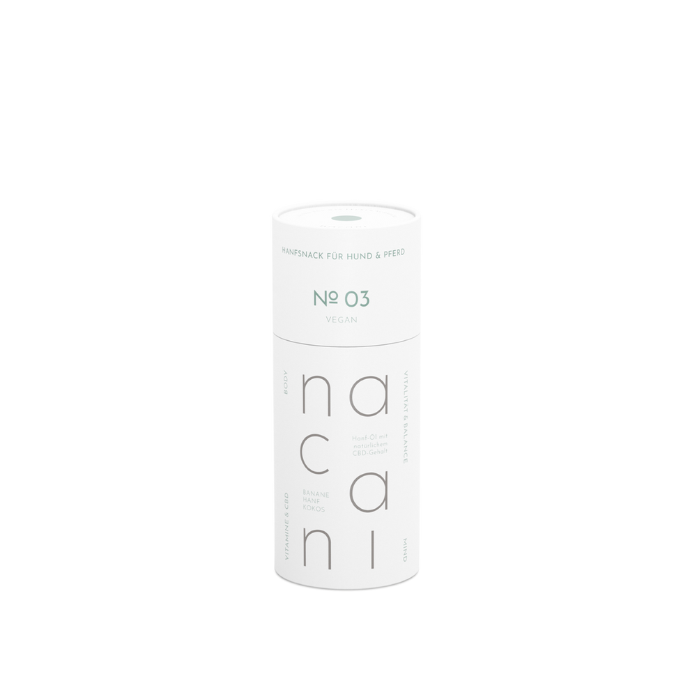 Nacani | Hanf-Leckerli vegan mit natürlichem CBD-Anteil-PetsFinest