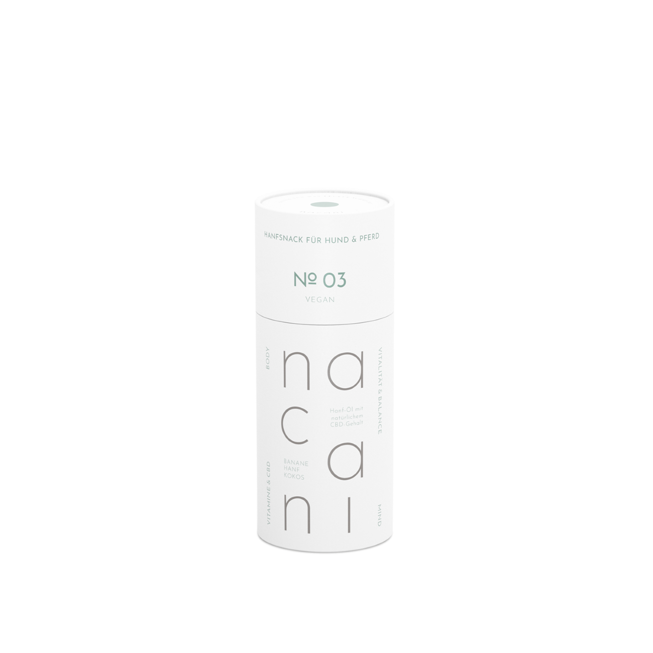 Nacani | Hanf-Leckerli vegan mit natürlichem CBD-Anteil-PetsFinest