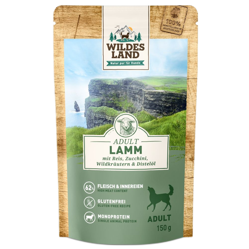 Wildes Land | Lamm mit Reis & Zucchini-PetsFinest