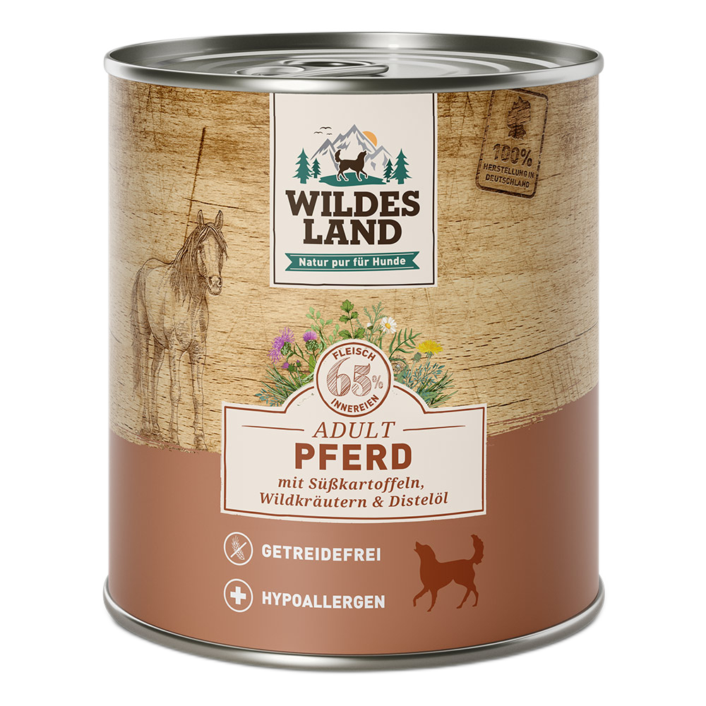 Wildes Land | Pferd mit Süßkartoffeln-PetsFinest