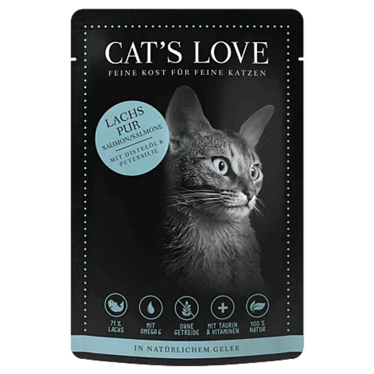 CAT'S LOVE | ADULT Lachs Pur-PetsFinest