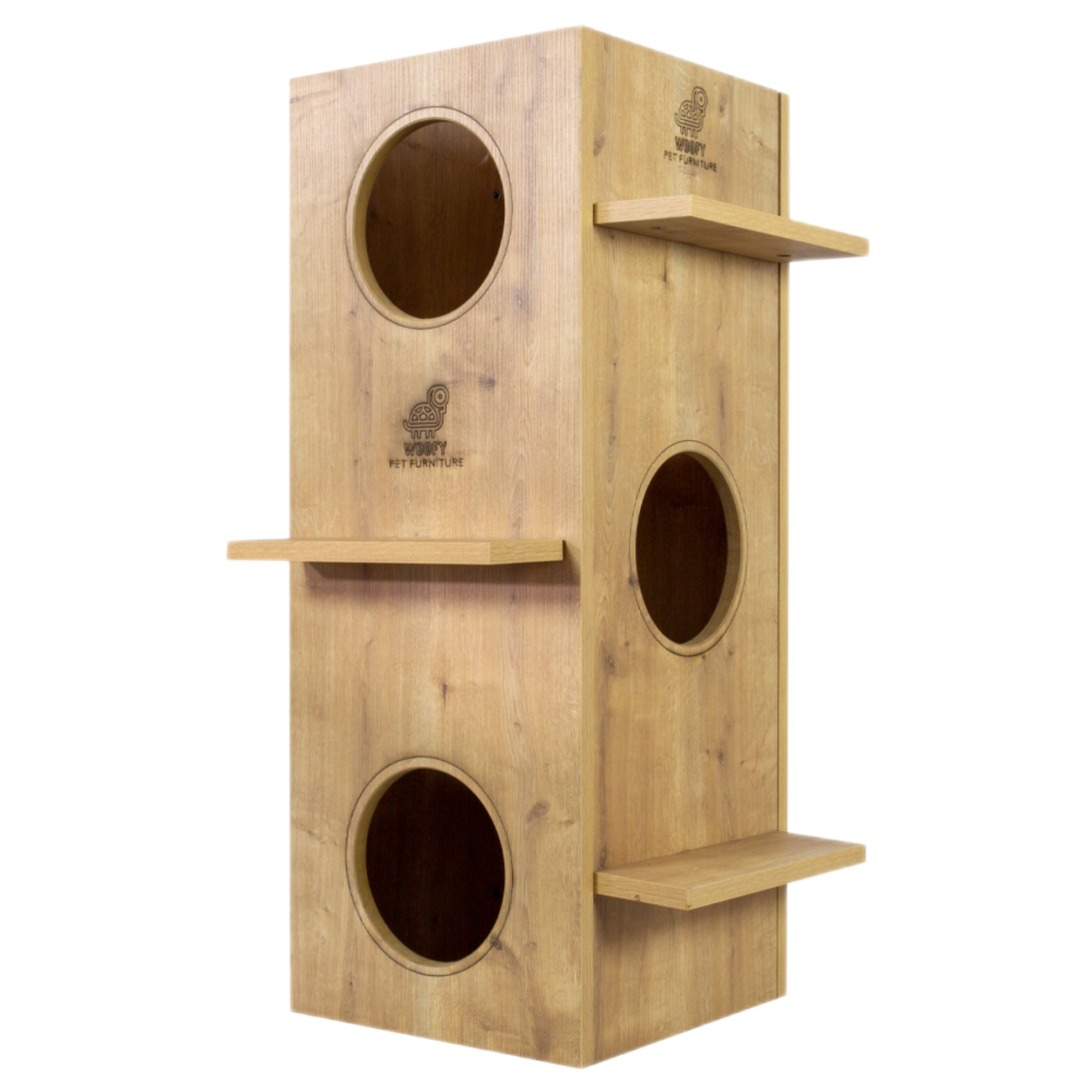 Woofy Pet | Catsy | 3-stöckiger Katzenturm-PetsFinest