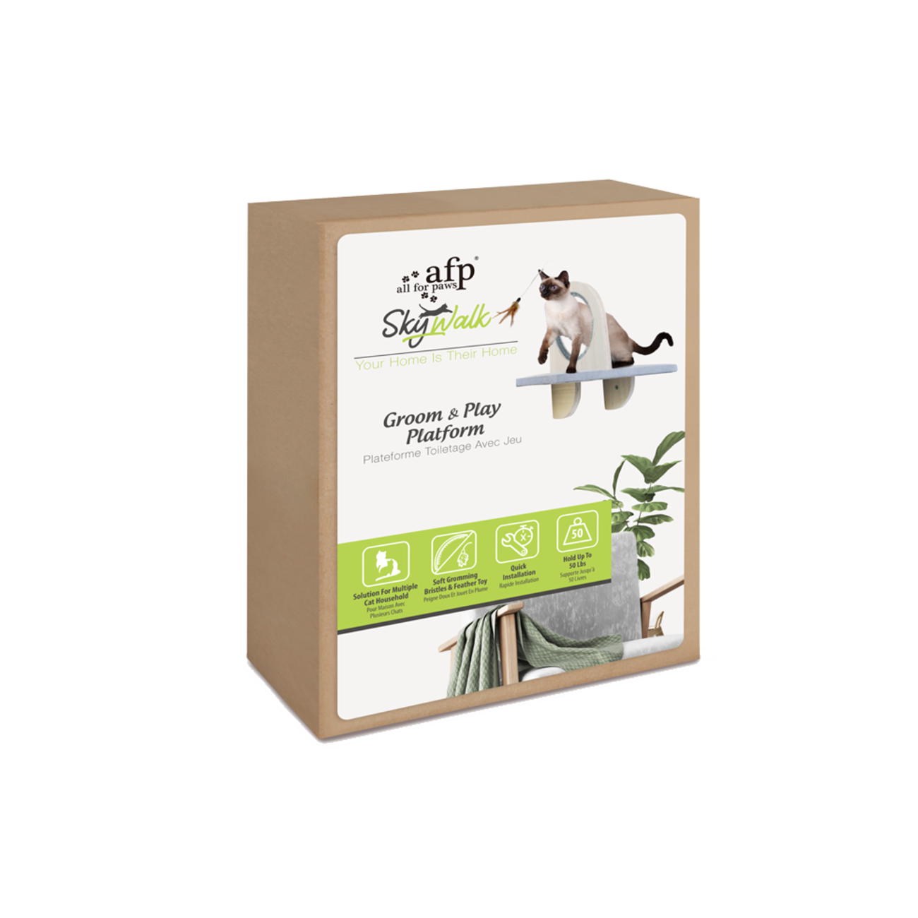 AFP | Katze | Skywalk - Groom & Play Platform-PetsFinest