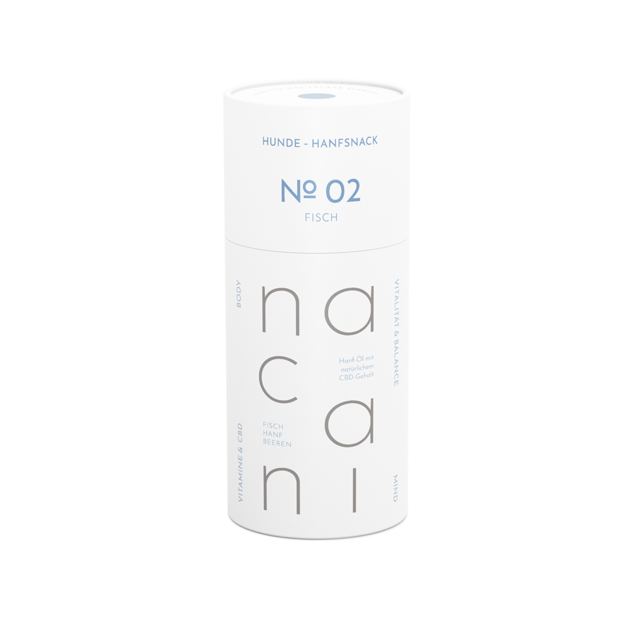 Nacani | Hanf-Leckerli Fisch mit natürlichem CBD-Anteil-PetsFinest