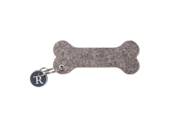 Treusinn | Schlüsselanhänger Knochen | Navy-PetsFinest