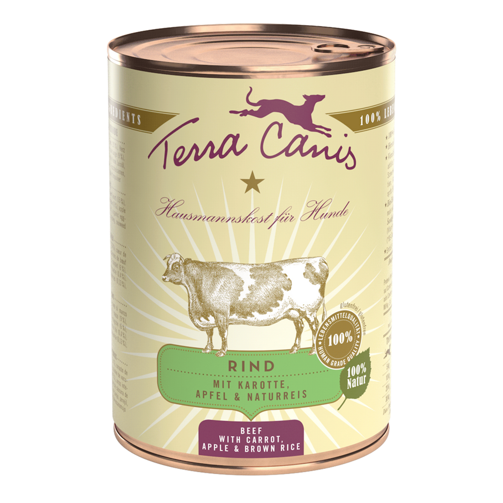 Terra Canis | Rind mit Karotte Apfel & Naturreis-PetsFinest