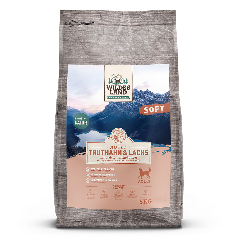 Wildes Land | Truthahn und Lachs mit Reis Soft-PetsFinest