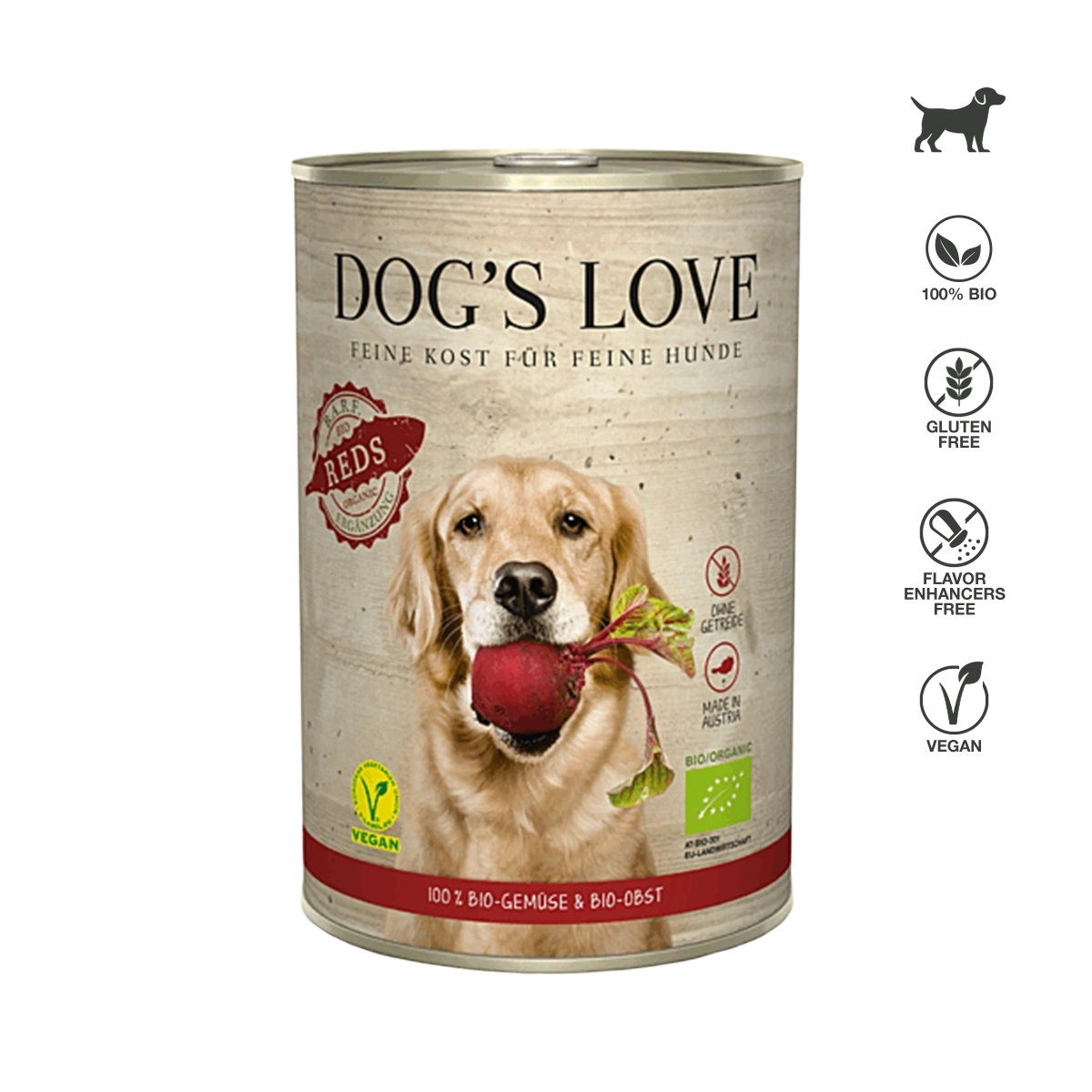DOG'S LOVE | BIO Reds Vegan