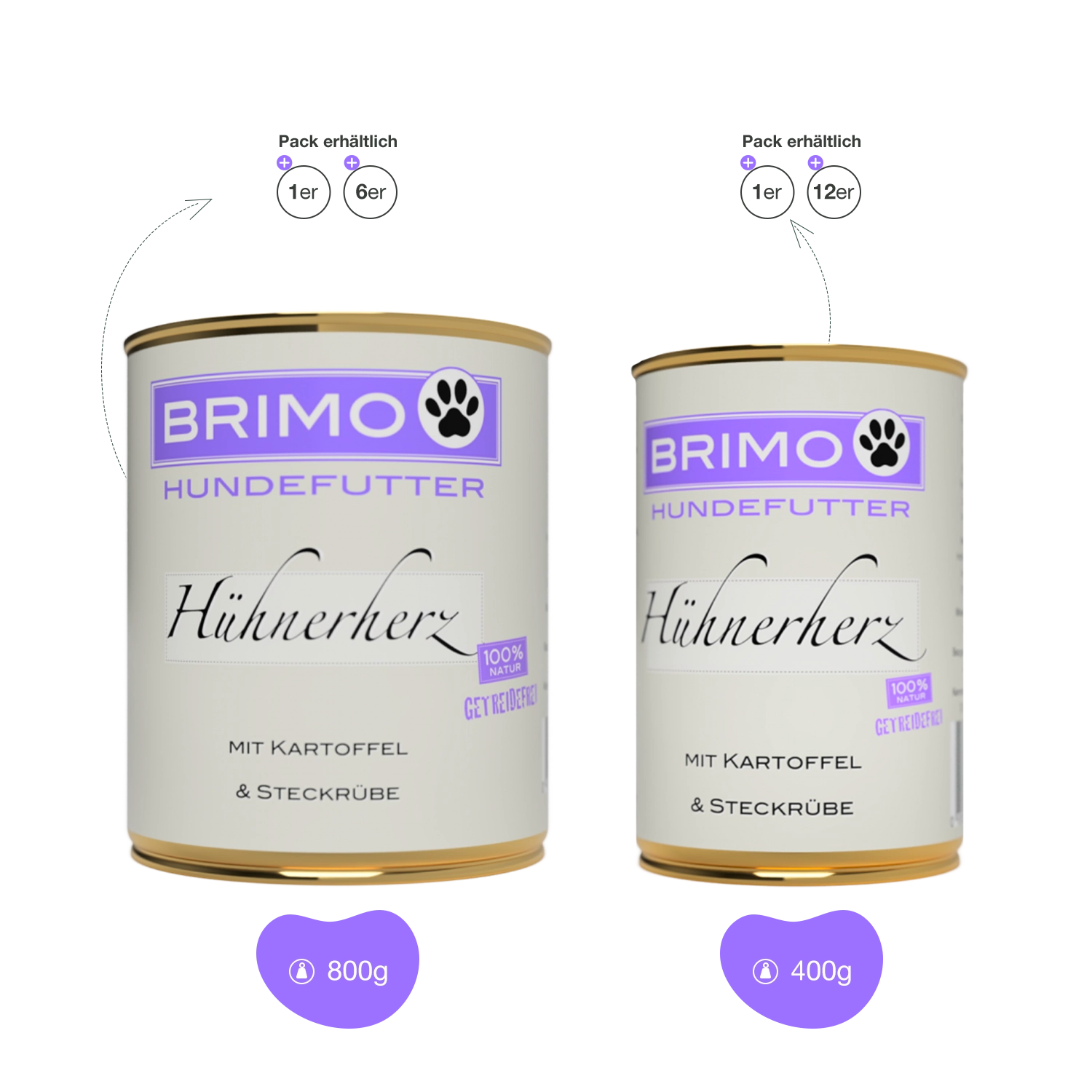 Brimo | Hühnerherz mit Kartoffel