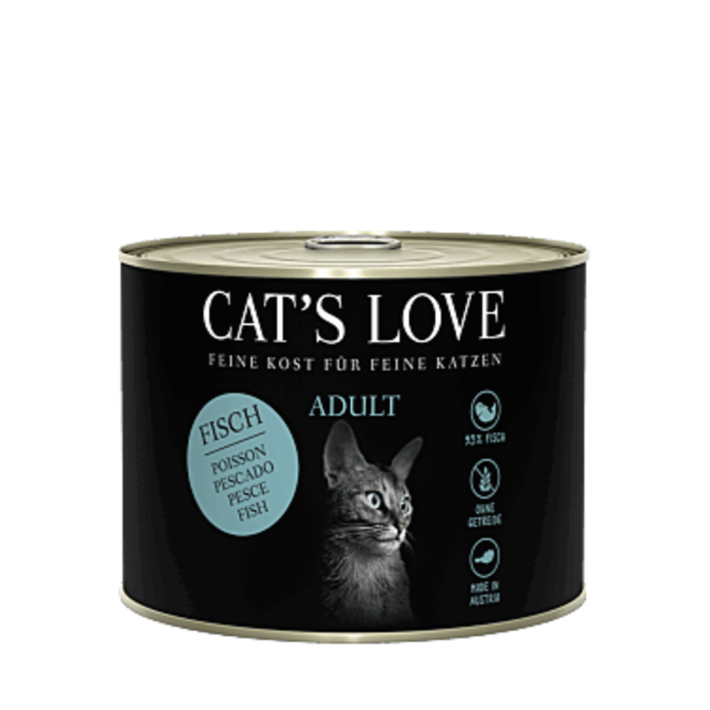 CAT'S LOVE | ADULT Lachs Pur-PetsFinest