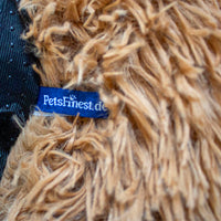 PetsFinest | Hundebett/ Katzenbett hellbraun-PetsFinest