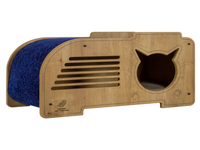 Woofy Pet | Catsy | Katzenhaus für große Katzen mit kratzfestem Teppich-PetsFinest