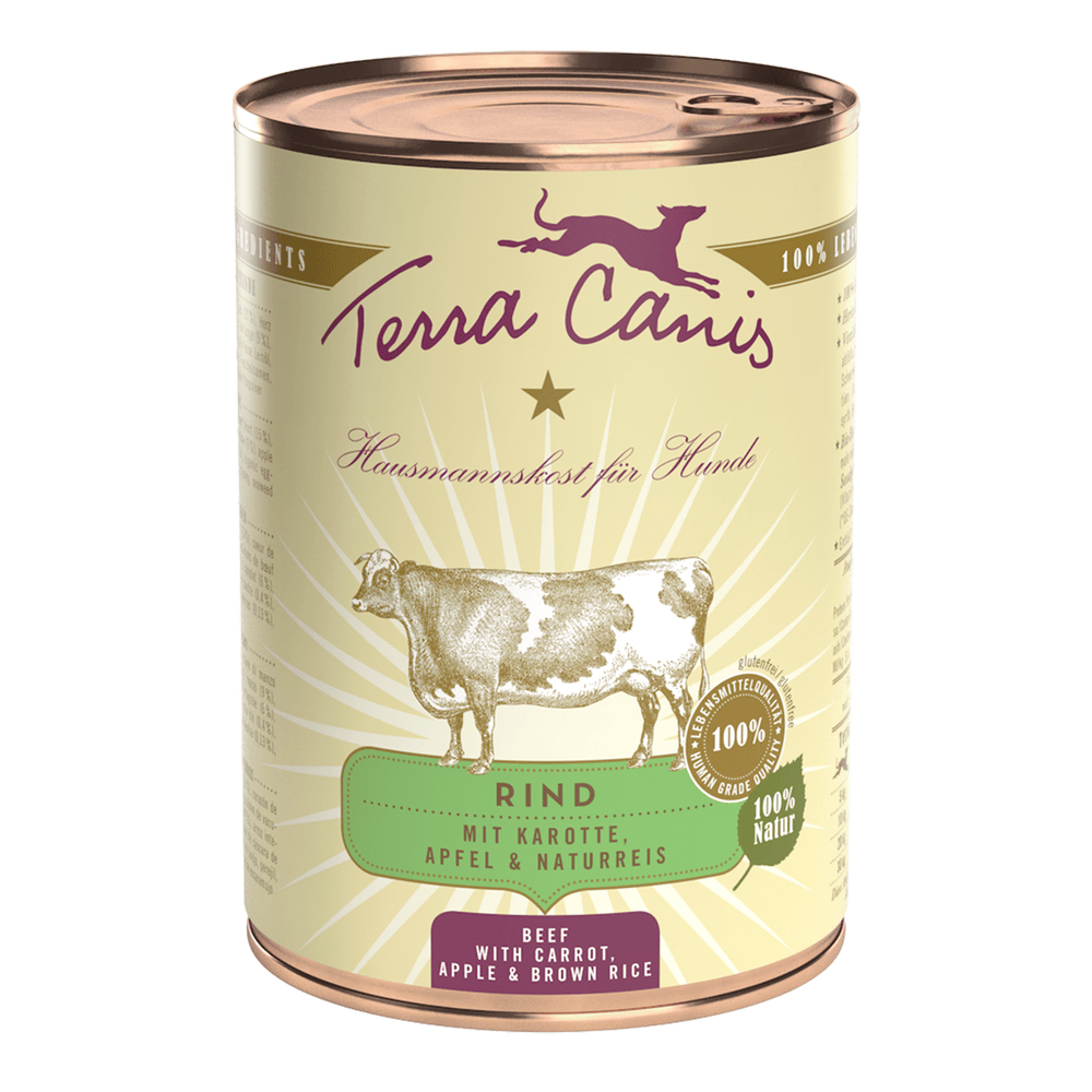 Terra Canis | Rind mit Karotte Apfel & Naturreis-PetsFinest