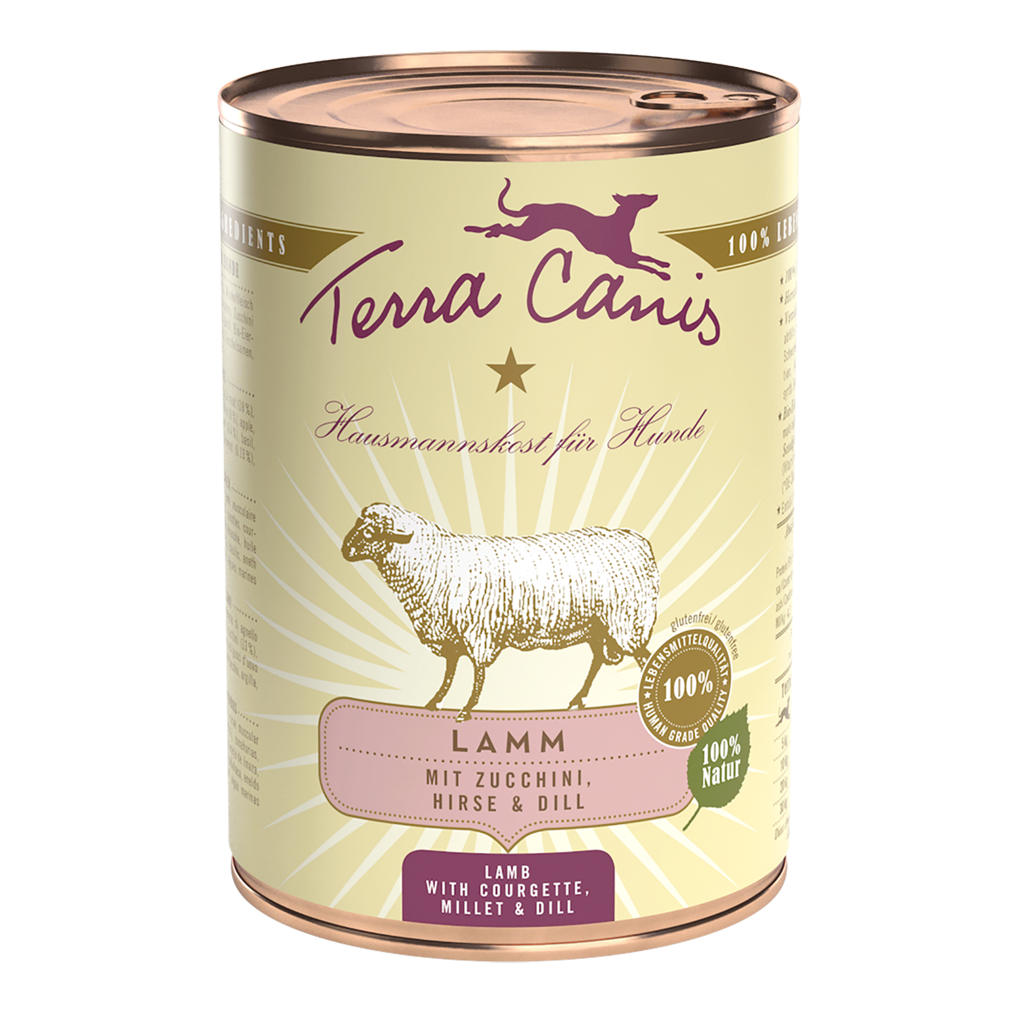 Terra Canis | Lamm mit Zucchini Hirse & Dill