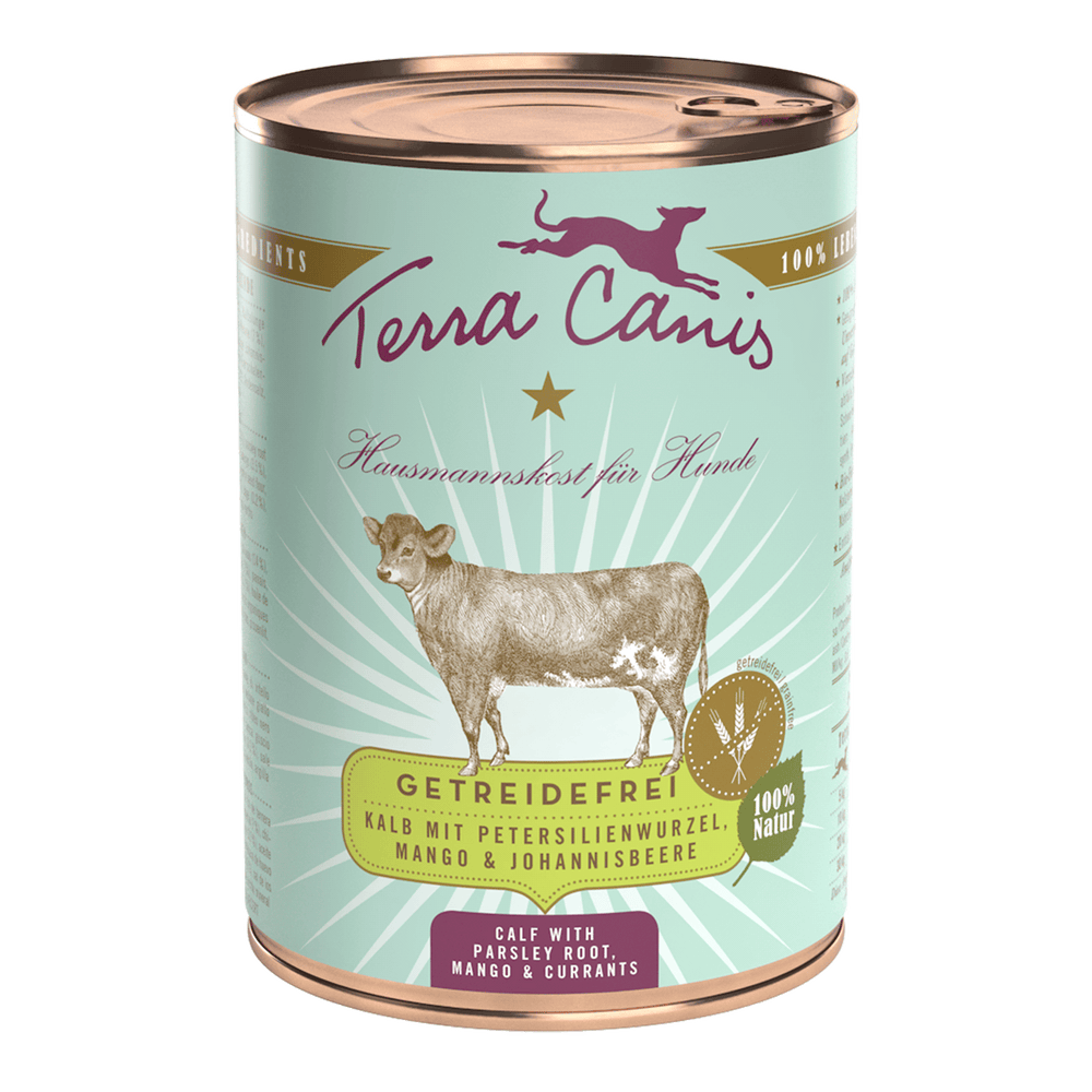 Terra Canis | Kalb mit Petersilienwurzel Mango & Johannisbeere-PetsFinest
