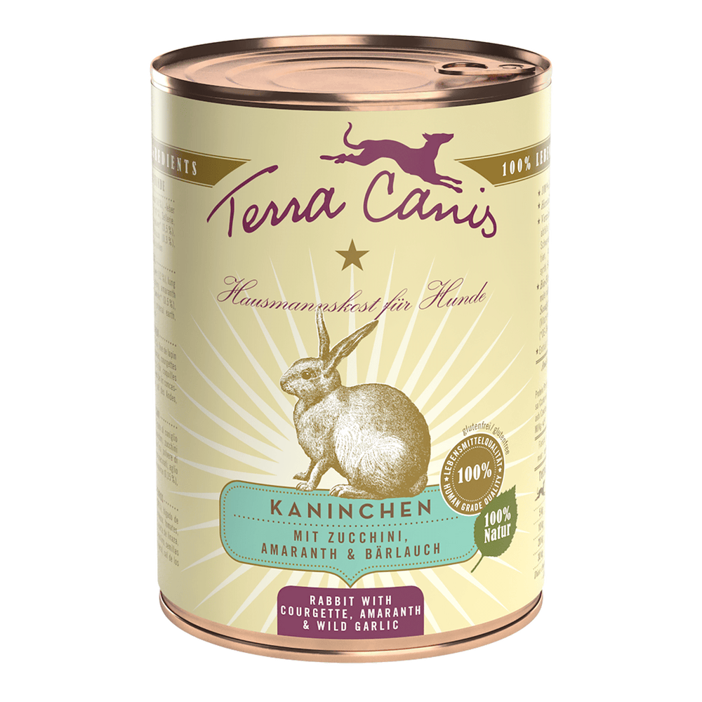 Terra Canis | Kaninchen mit Zucchini Amaranth & Bärlauch-PetsFinest