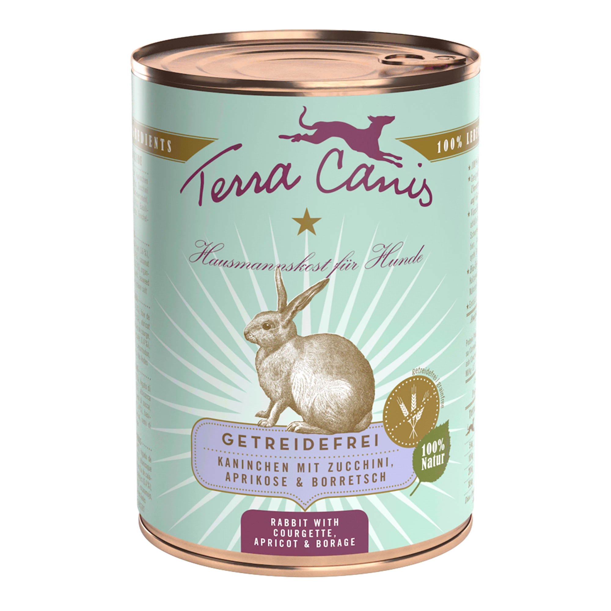 Terra Canis | Kaninchen mit Zucchini Aprikose & Borretsch-PetsFinest