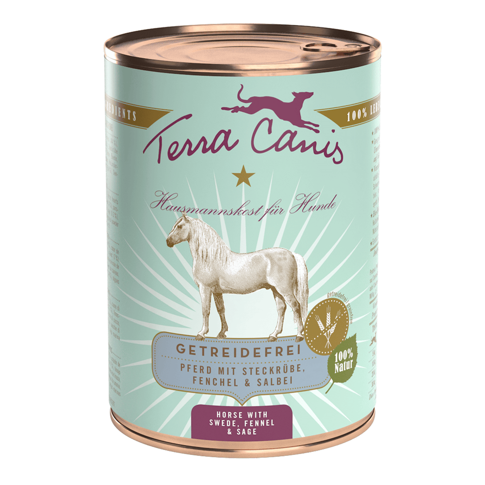 Terra Canis | Pferd mit Steckrübe Fenchel & Salbei