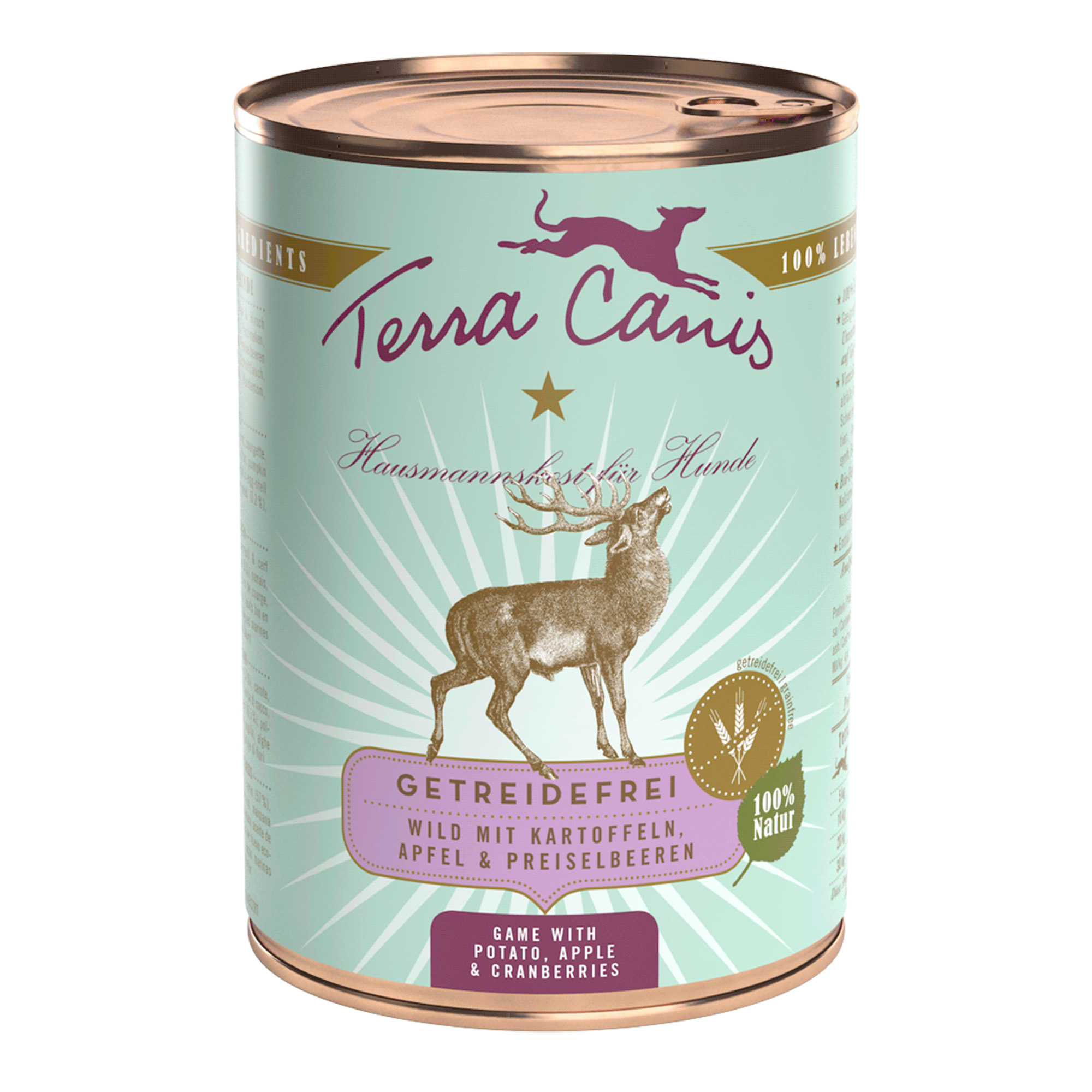 Terra Canis | Wild mit Kartoffeln Apfel & Preiselbeeren-PetsFinest