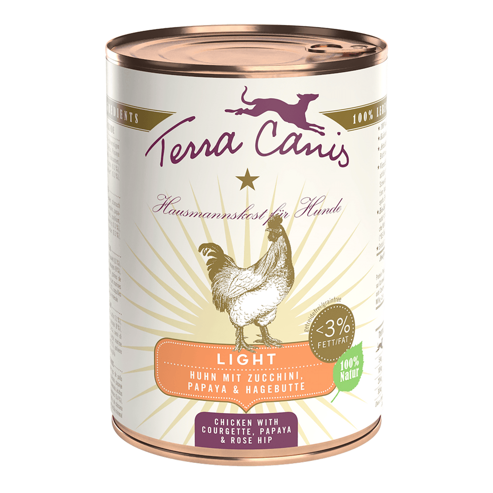 Terra Canis | Huhn mit Zucchini Papaya & Hagebutte