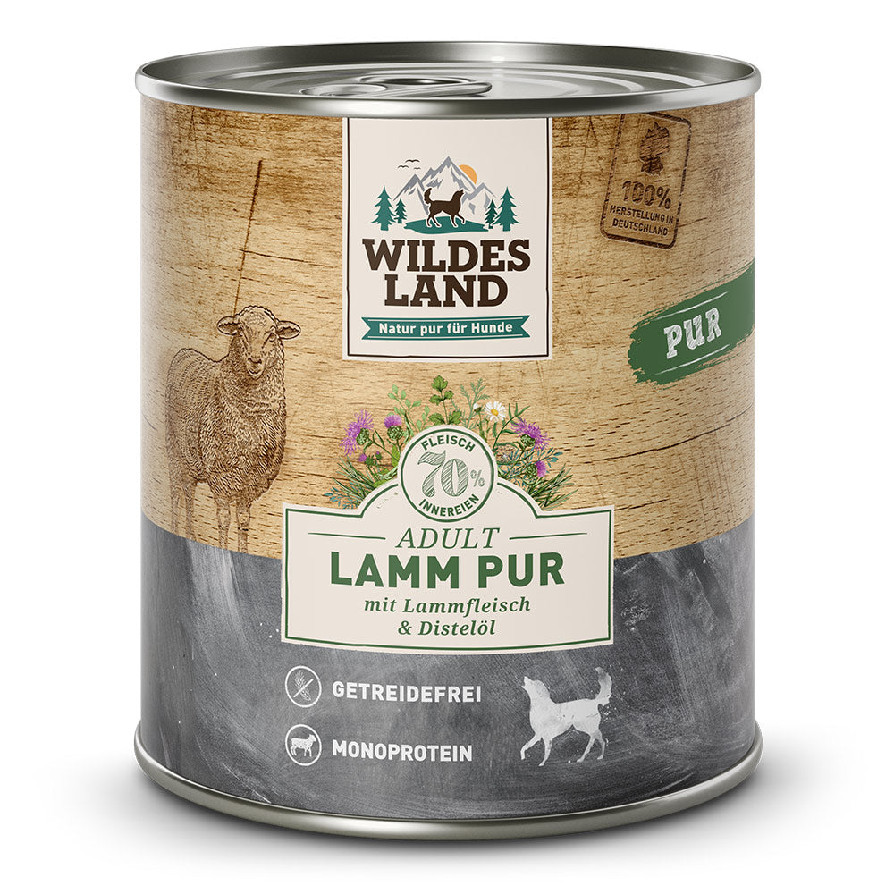 Wildes Land | Lamm PUR mit Distelöl