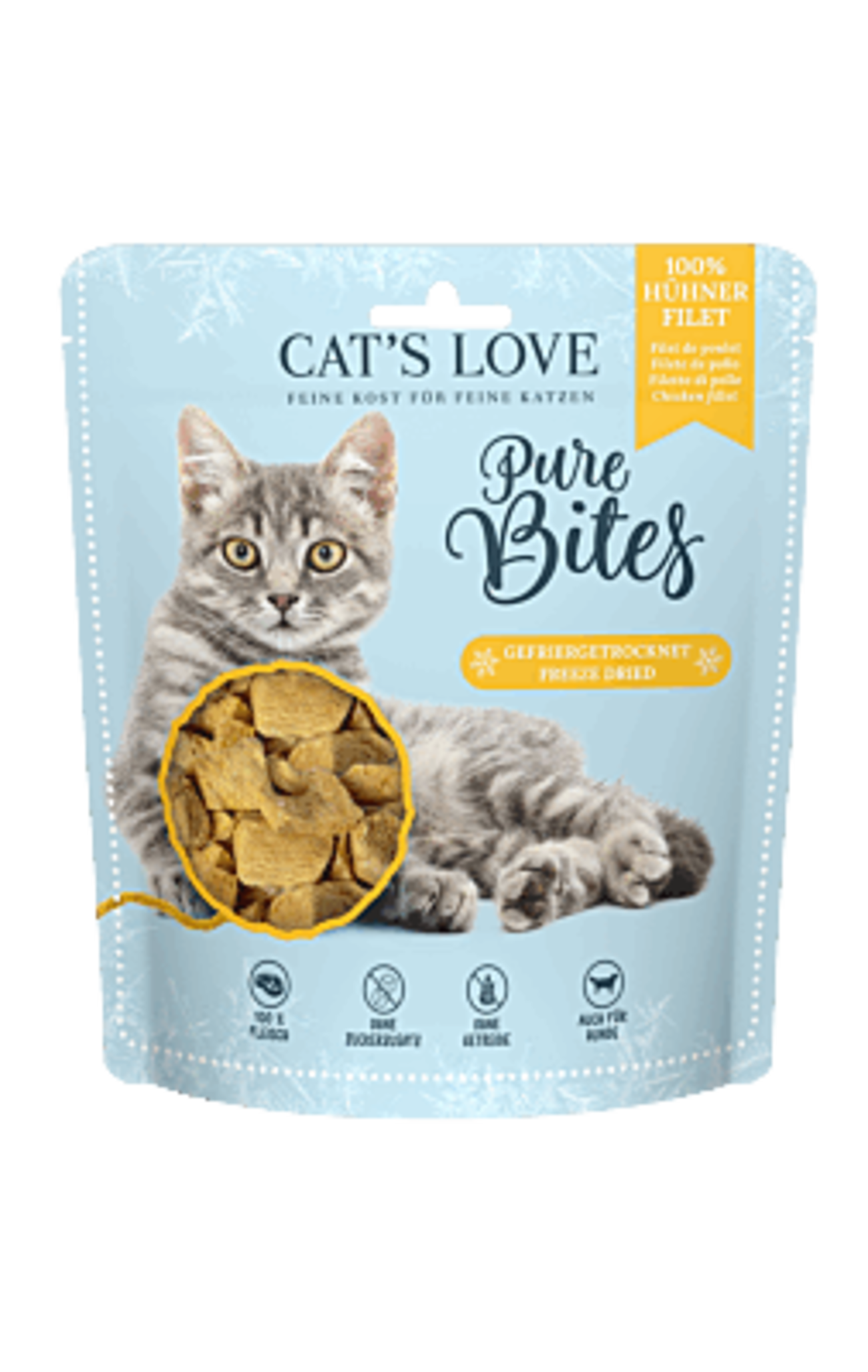 CAT'S LOVE | Pure Bites Hühnerfilet-PetsFinest