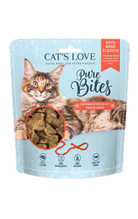 CAT'S LOVE | Pure Bites Rindfleisch-PetsFinest