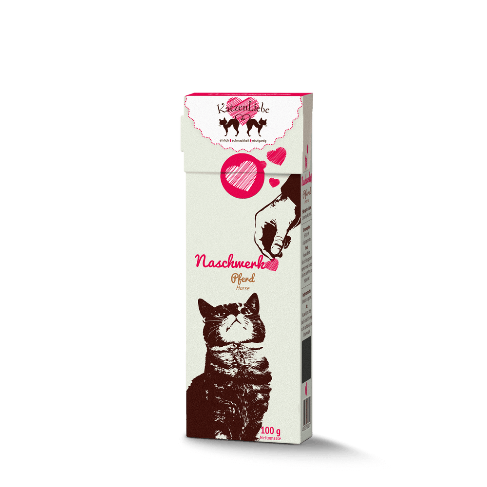 Katzenliebe | Naschwerk Leckerlies | 100% Bio-Pferd-PetsFinest