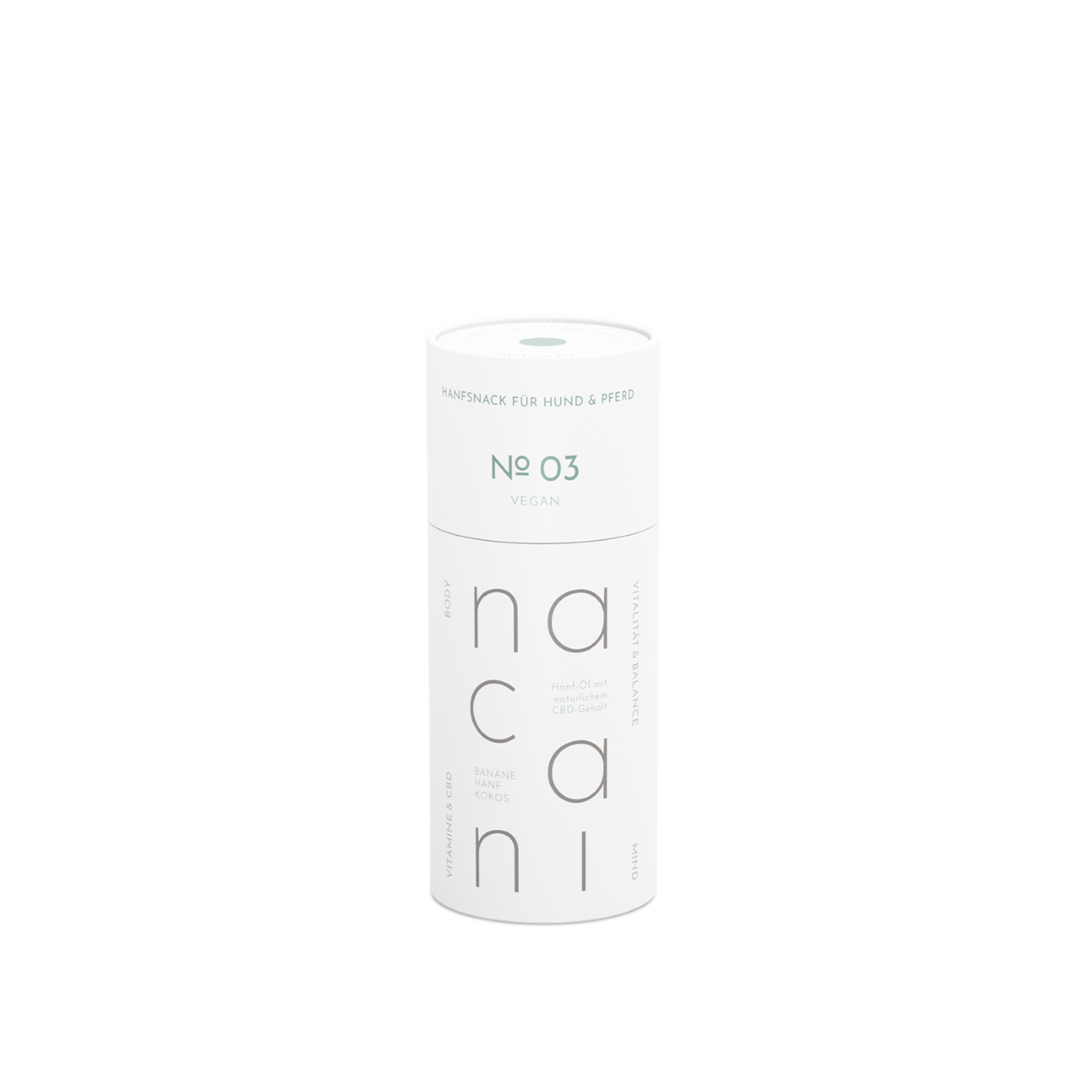 Nacani | Hanf-Leckerli vegan mit natürlichem CBD-Anteil