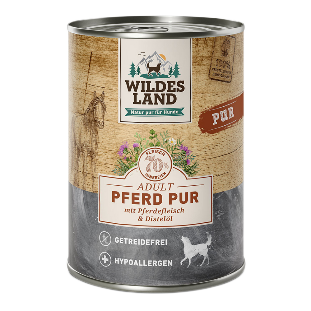 Wildes Land | Pferd PUR mit Distelöl-PetsFinest