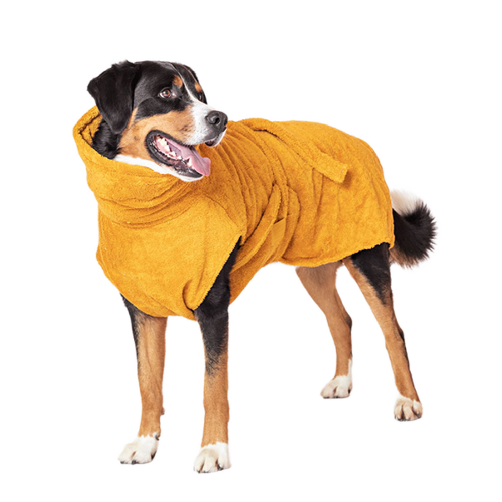 Lill's | Dog bathrobe made from organic cotton "Amber"
