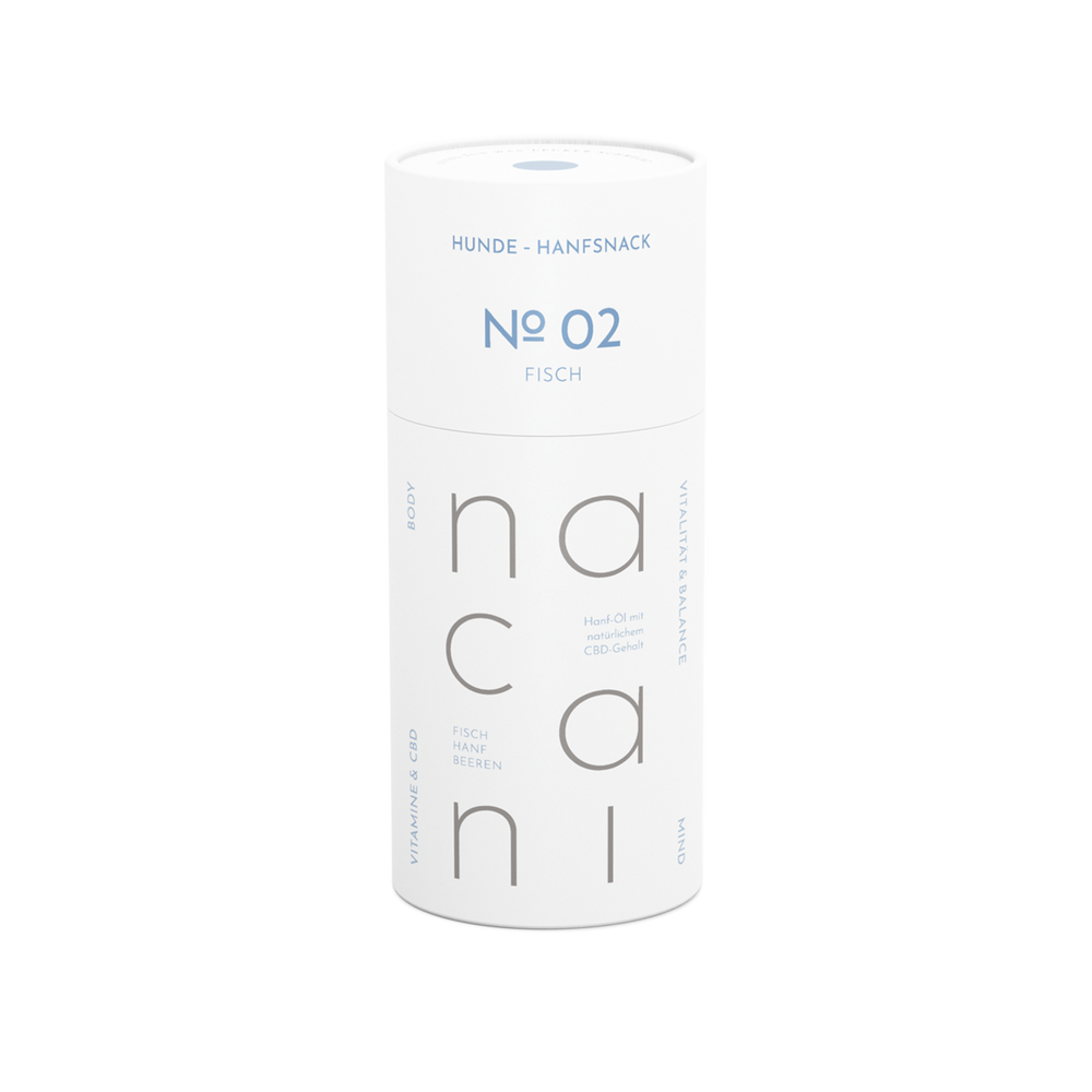 Nacani | Hanf-Leckerli Fisch mit natürlichem CBD-Anteil