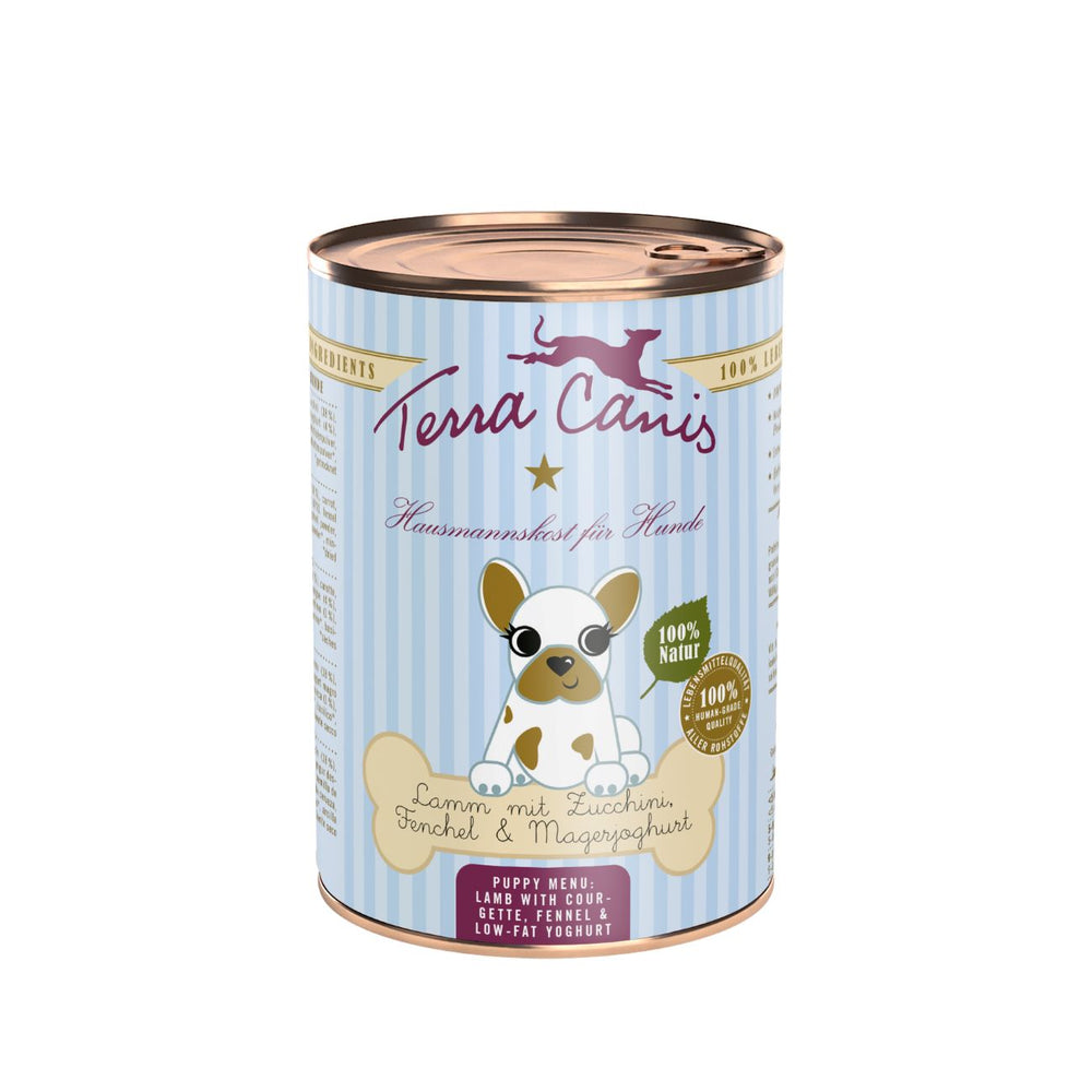 Terra Canis | Lamb with zucchini fennel &amp; low-fat yoghurt